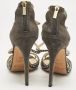 Jimmy Choo Pre-owned Suede sandals Gray Dames - Thumbnail 5