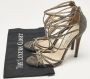 Jimmy Choo Pre-owned Suede sandals Gray Dames - Thumbnail 9