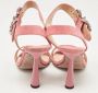 Jimmy Choo Pre-owned Suede sandals Pink Dames - Thumbnail 5