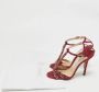 Jimmy Choo Pre-owned Suede sandals Pink Dames - Thumbnail 8