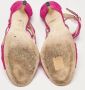 Jimmy Choo Pre-owned Suede sandals Purple Dames - Thumbnail 6