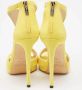 Jimmy Choo Pre-owned Suede sandals Yellow Dames - Thumbnail 4