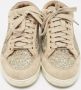 Jimmy Choo Pre-owned Suede sneakers Beige Dames - Thumbnail 3