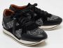 Jimmy Choo Pre-owned Suede sneakers Black Dames - Thumbnail 4