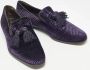 Jimmy Choo Pre-owned Velvet flats Purple Heren - Thumbnail 3