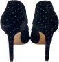 Jimmy Choo Pre-owned Velvet heels Black Dames - Thumbnail 4