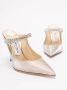 Jimmy Choo Pumps met hoge hak en kristallen bandje Gray Dames - Thumbnail 13