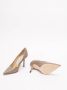 Jimmy Choo Liefde leren stiletto pumps Beige Dames - Thumbnail 7