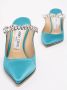 Jimmy Choo Bing muiltjes verfraaid met kristallen Blauw - Thumbnail 7