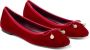 Jimmy Choo Robijnrode Ballet Platte Schoenen Red Dames - Thumbnail 2