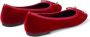 Jimmy Choo Robijnrode Ballet Platte Schoenen Red Dames - Thumbnail 3