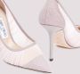 Jimmy Choo Hoge hakken 'Love' Pink Dames - Thumbnail 10