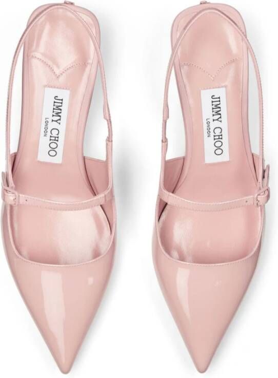 Jimmy Choo Roze Hakken Met Puntige Neus Pink Dames