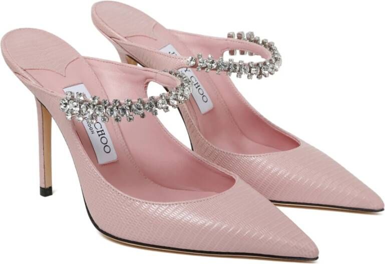 Jimmy Choo Roze Hakken Sandalen Pink Dames