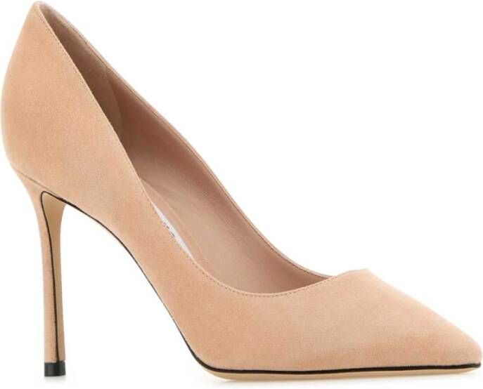 Jimmy Choo Roze Suède Romy Pumps Pink Dames