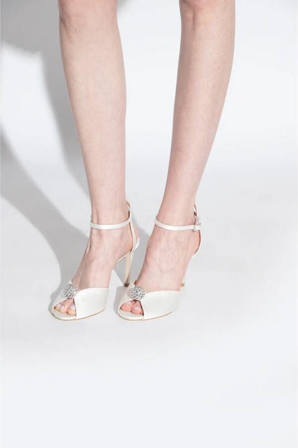 Jimmy Choo Sacora heeled sandals Wit Dames