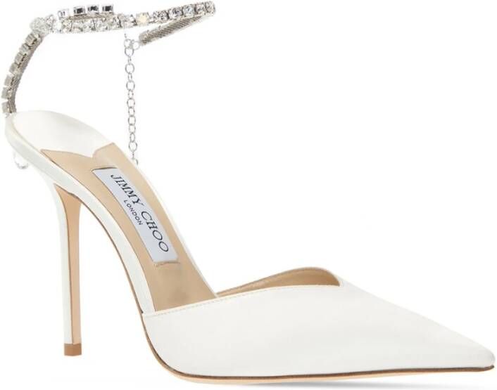 Jimmy Choo Saeda stiletto pumps Beige Dames