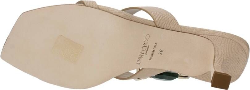 Jimmy Choo Sandalen Beige Dames