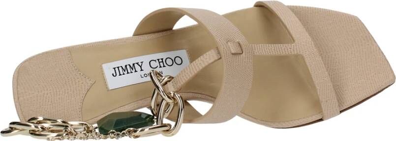 Jimmy Choo Sandalen Beige Dames