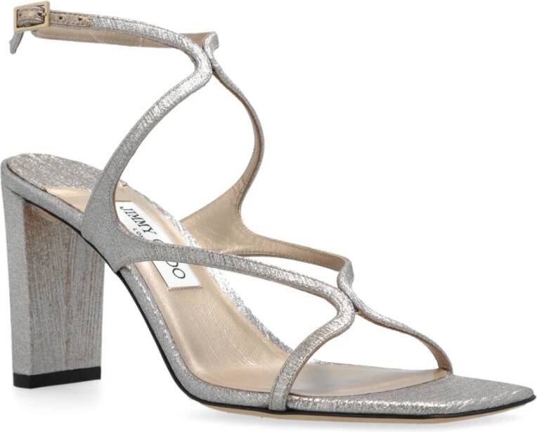 Jimmy Choo Sandalen met hak Azie Gray Dames