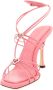 Jimmy Choo Sandalen met hartvormige kristallen Pink Dames - Thumbnail 4