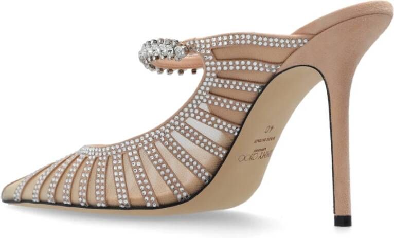 Jimmy Choo Sandaletten met hak 'Bing' Pink Dames