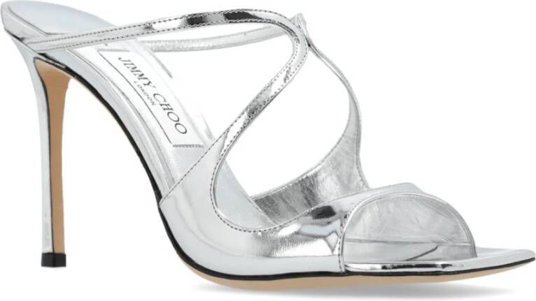 Jimmy Choo Sandalettes met hak 'Anise' Gray Dames