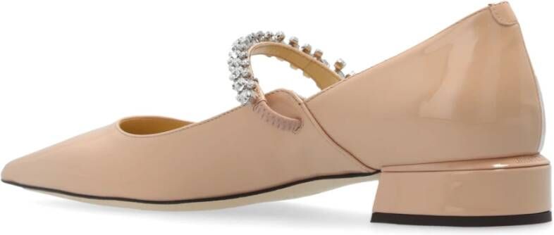 Jimmy Choo Sandalettes met hak Bing Beige Dames