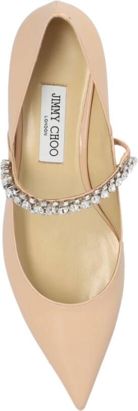 Jimmy Choo Sandalettes met hak Bing Beige Dames