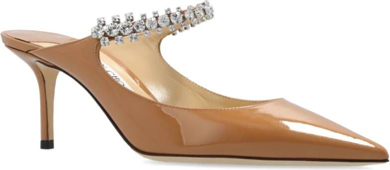 Jimmy Choo Sandalettes met hak 'Bing' Beige Dames