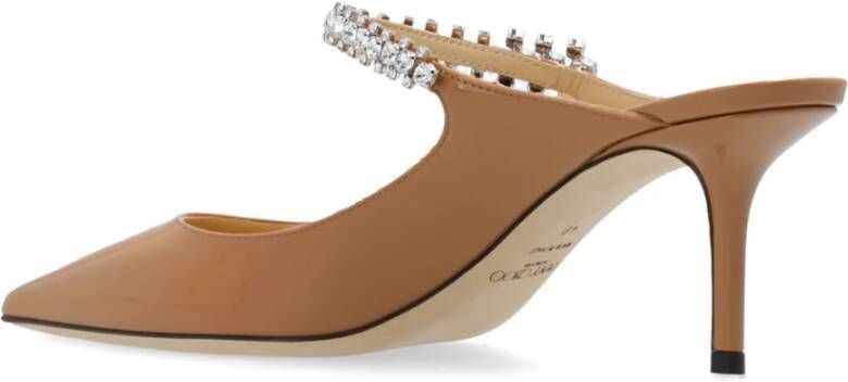 Jimmy Choo Sandalettes met hak 'Bing' Beige Dames