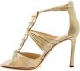 Jimmy Choo Stijlvolle Zomer Sandalen voor Vrouwen Beige Dames - Thumbnail 4