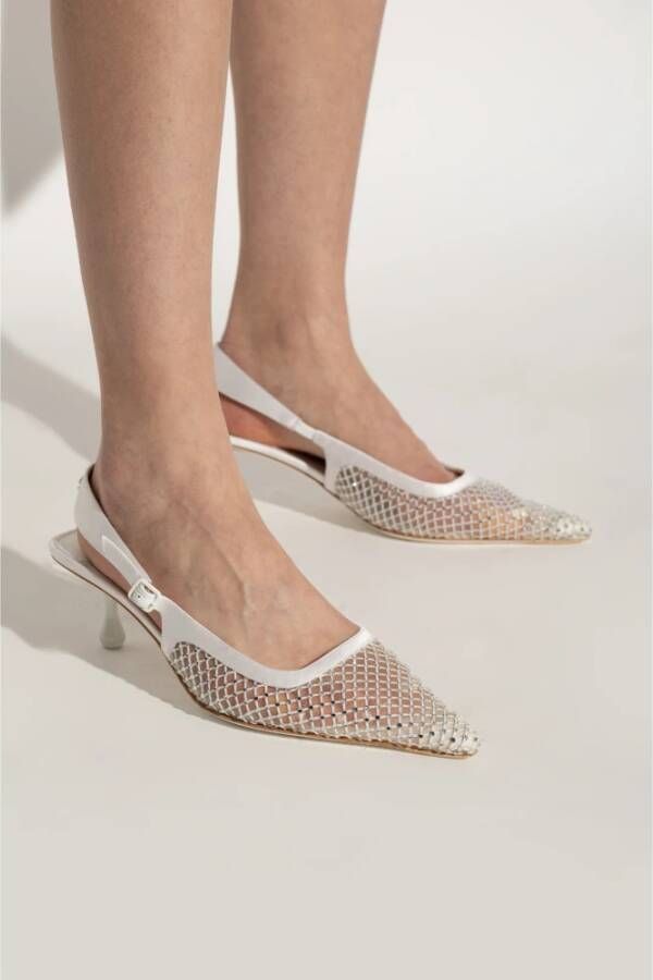 Jimmy Choo Schoenen met hakken Amel White Dames