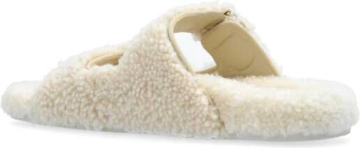 Jimmy Choo Slippers Fayence Beige Dames