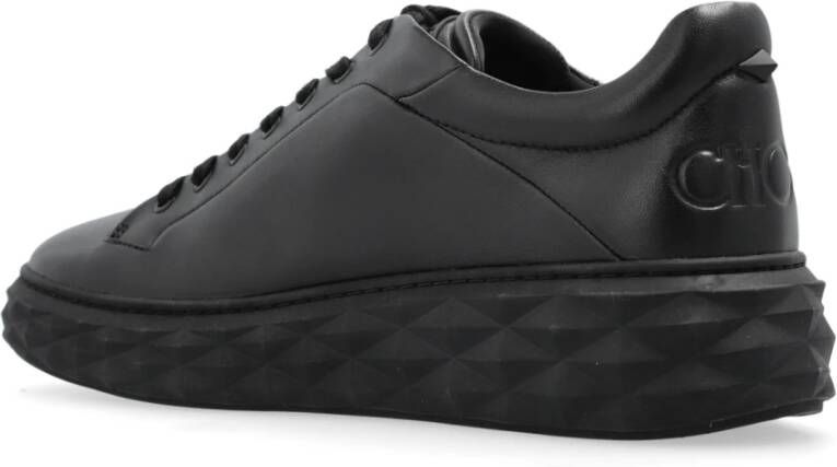 Jimmy Choo Sneakers 'Diamond Maxi' Black Heren