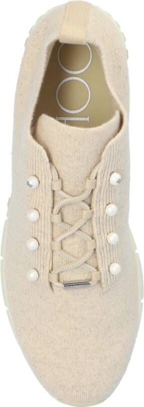 Jimmy Choo Sneakers Veles Beige Dames