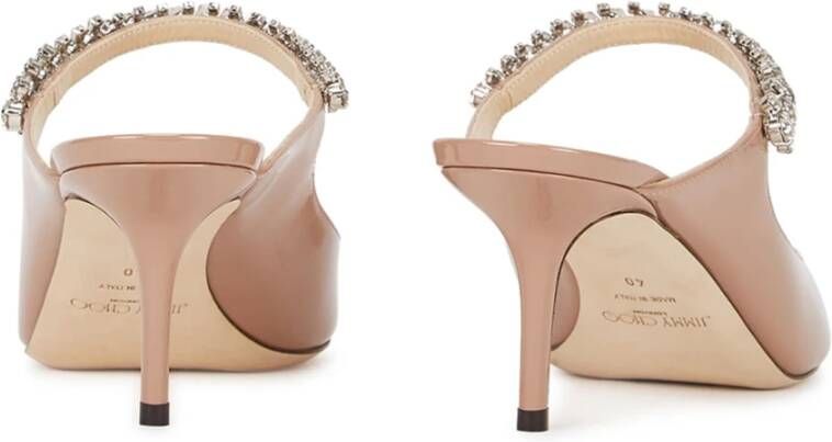 Jimmy Choo Stijlvolle Biscuit Muiltjes voor Vrouwen Brown Dames