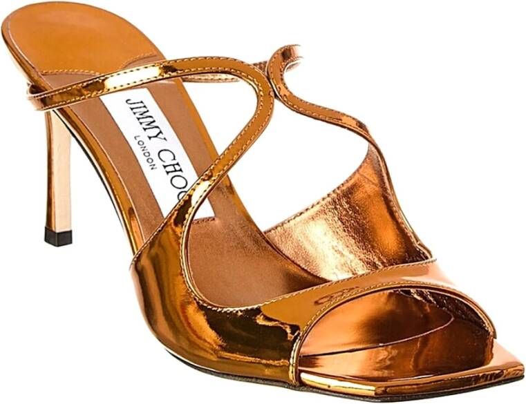 Jimmy Choo Stijlvolle Dameslaarzen Orange Dames