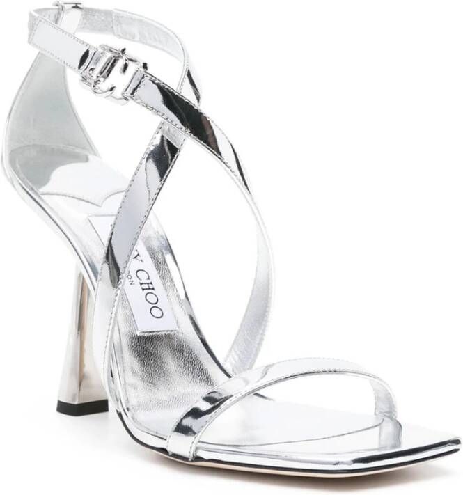 Jimmy Choo Stijlvolle Jessica Sandalen Gray Dames