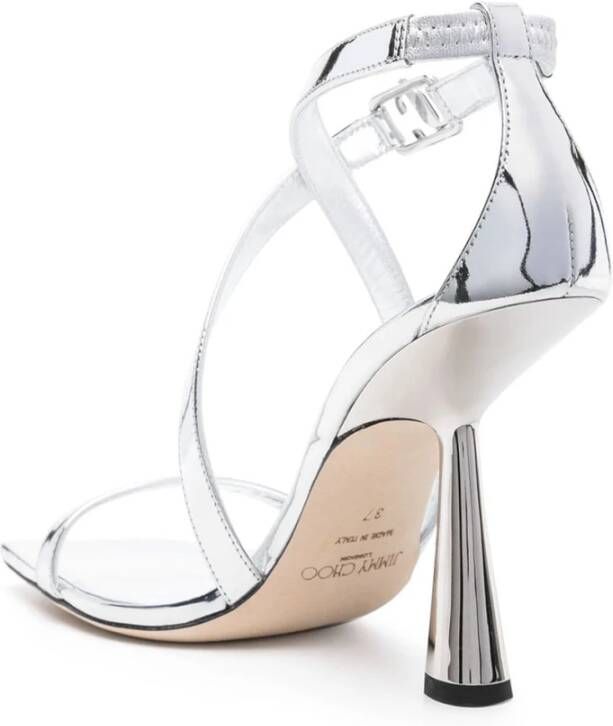 Jimmy Choo Stijlvolle Jessica Sandalen Gray Dames