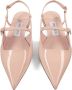 Jimmy Choo Stijlvolle platte schoenen met enkel sluiting Pink Dames - Thumbnail 3