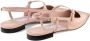 Jimmy Choo Stijlvolle platte schoenen met enkel sluiting Pink Dames - Thumbnail 4