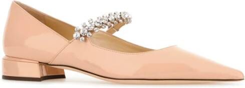 Jimmy Choo Stijlvolle Sandalen voor de Zomer Beige Dames