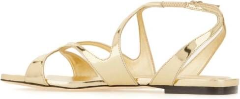 Jimmy Choo Stijlvolle Sandalen voor de Zomer Yellow Dames