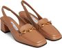 Jimmy Choo Stijlvolle Slingback Sandalen voor Vrouwen Brown Dames - Thumbnail 7