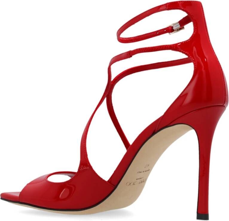 Jimmy Choo Stiletto Sandalen Azia Red Dames