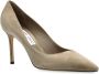 Jimmy Choo Suede hakken Romy Gray Dames - Thumbnail 4