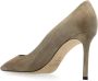 Jimmy Choo Suede hakken Romy Gray Dames - Thumbnail 5