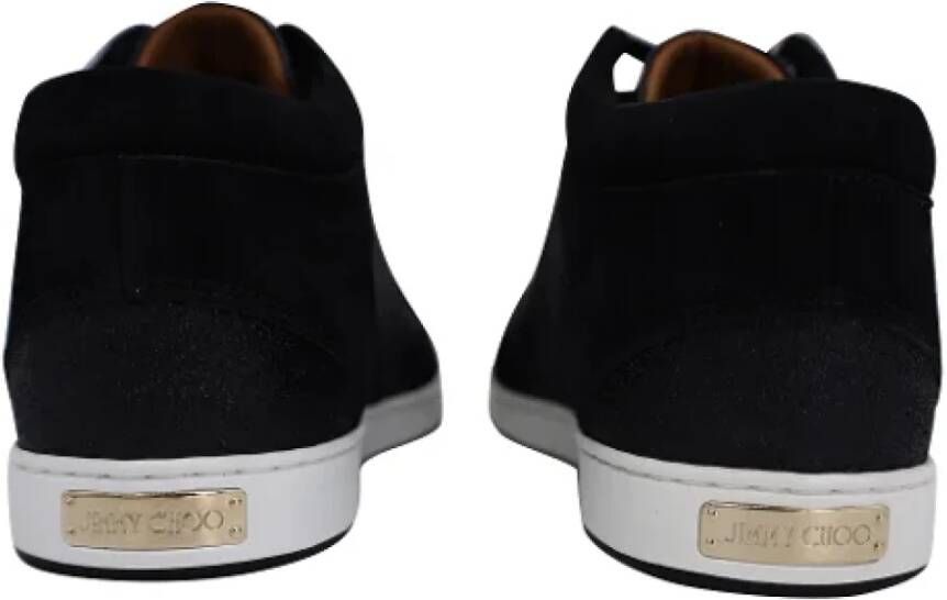 Jimmy Choo Suede sneakers Black Dames