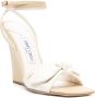 Jimmy Choo Witte gehakte Richelle sandalen White Dames - Thumbnail 2